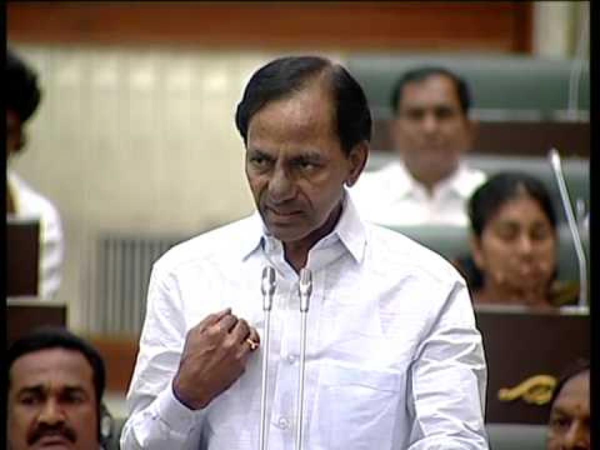 KCR takes up loans, repayments in Telangana Assembly